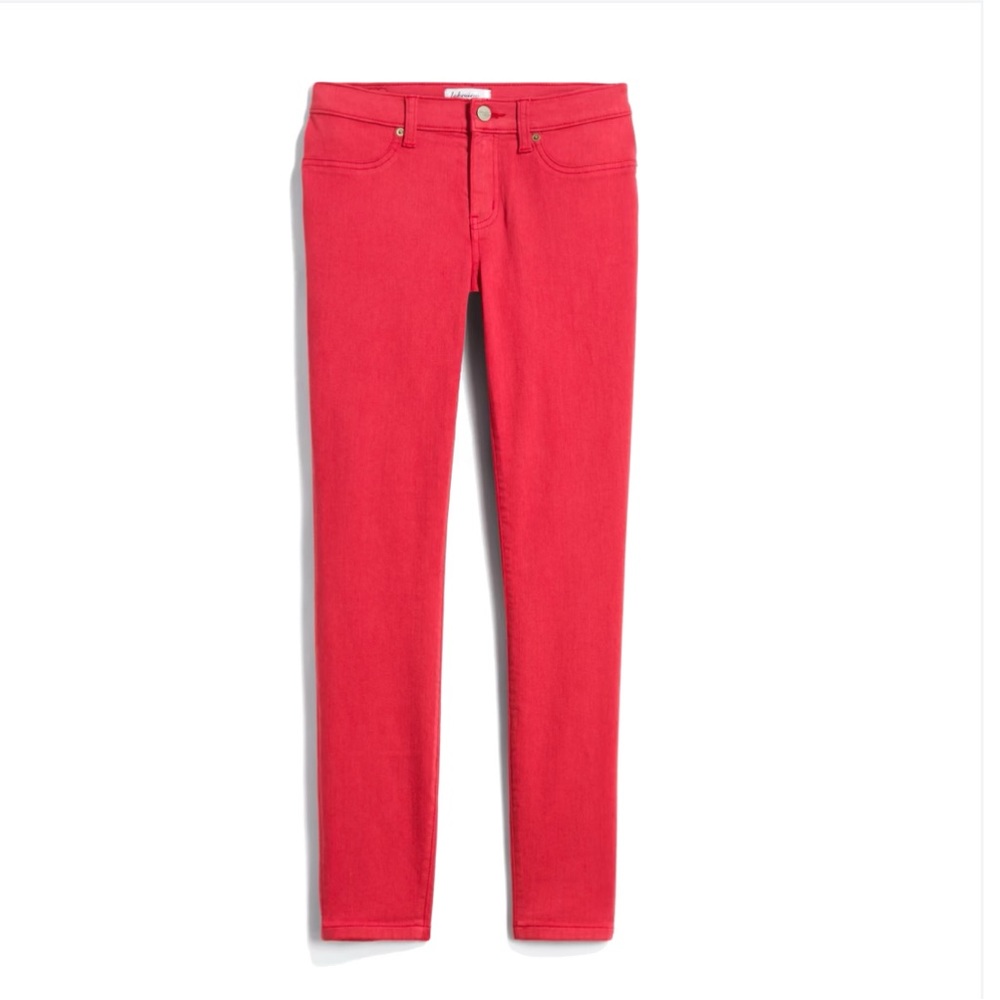 NWT! Lakeview Denim Red Skinny Jean Pant Red